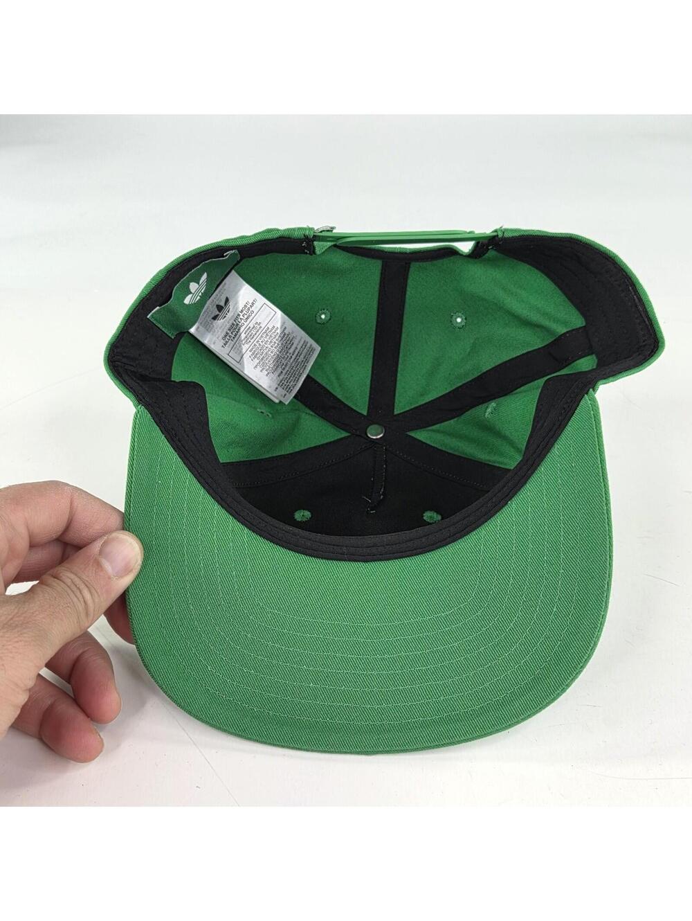 Adidas Originals Golf Tour Archive 5-Panel Patch Hat Green Adjustable Cap Hats - Picture 5 of 11